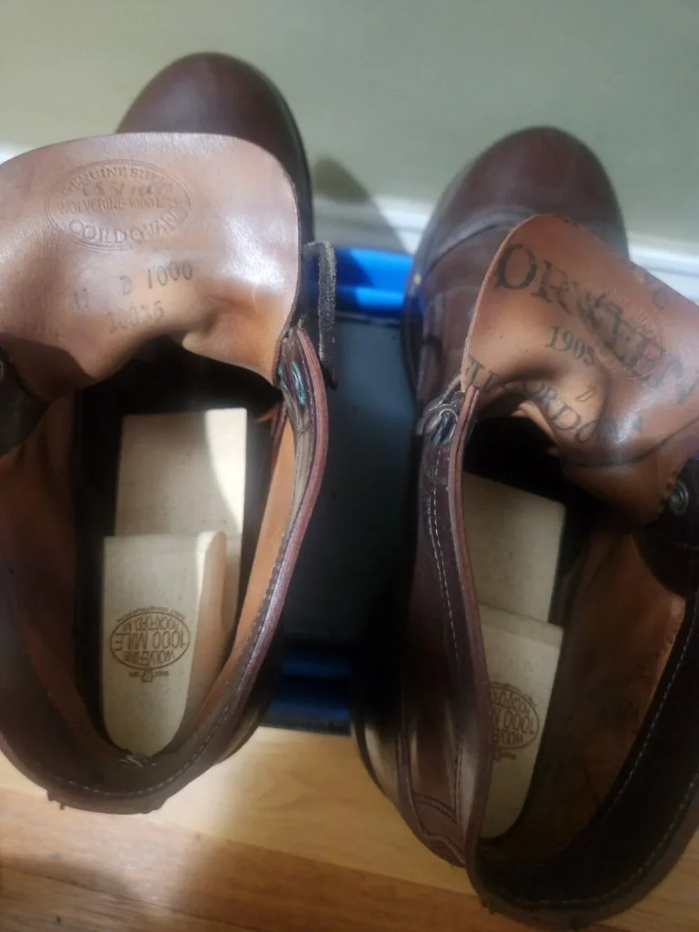 Wolverine 1000 Mile 721 LTD rare Cordovan Leather, limited-edition boot